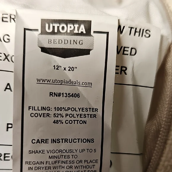 New Utopia Bedding 2 Dachshund Print Throw Pillows set zippered 12 x 20 - Picture 13 of 16